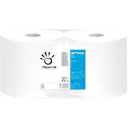 Papernet 400763 Papierhandtuch 292,17 m 823 Blatt Cellulose Weiss, Haushaltspapier, Weiss