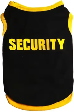 Inspire Curations Security Pet Vest Costume For Cats & Small Dogs yellow xs