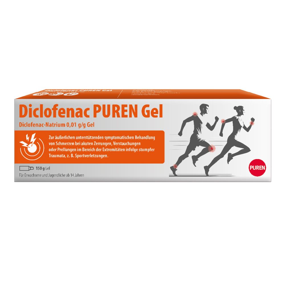 Diclofenac Puren Gel 150 g