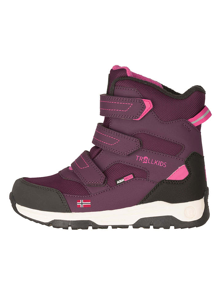Trollkids Winterboots "Lofoten" in Lila - 37