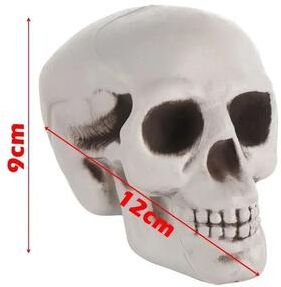 Uplift Picks Realistic Hanging Halloween Skeleton And Skull Decoration 8x9x12cm