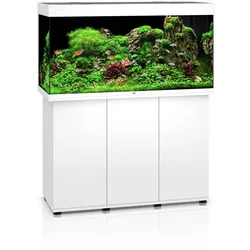 JUWEL Rio 350 LED Aquarium mit Unterschrank weiß