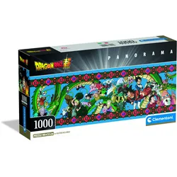 Clementoni - Dragon Ball Panorama Puzzle, 1000 Teile