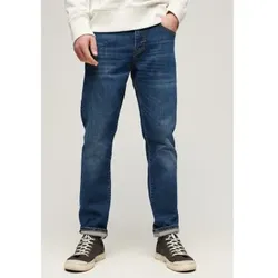 Superdry für Herren. M7010888A Blaue Skinny-Jeans (28/34), Lässig, Baumwolle, Denim, Bio-Baumwolle, Nachhaltig