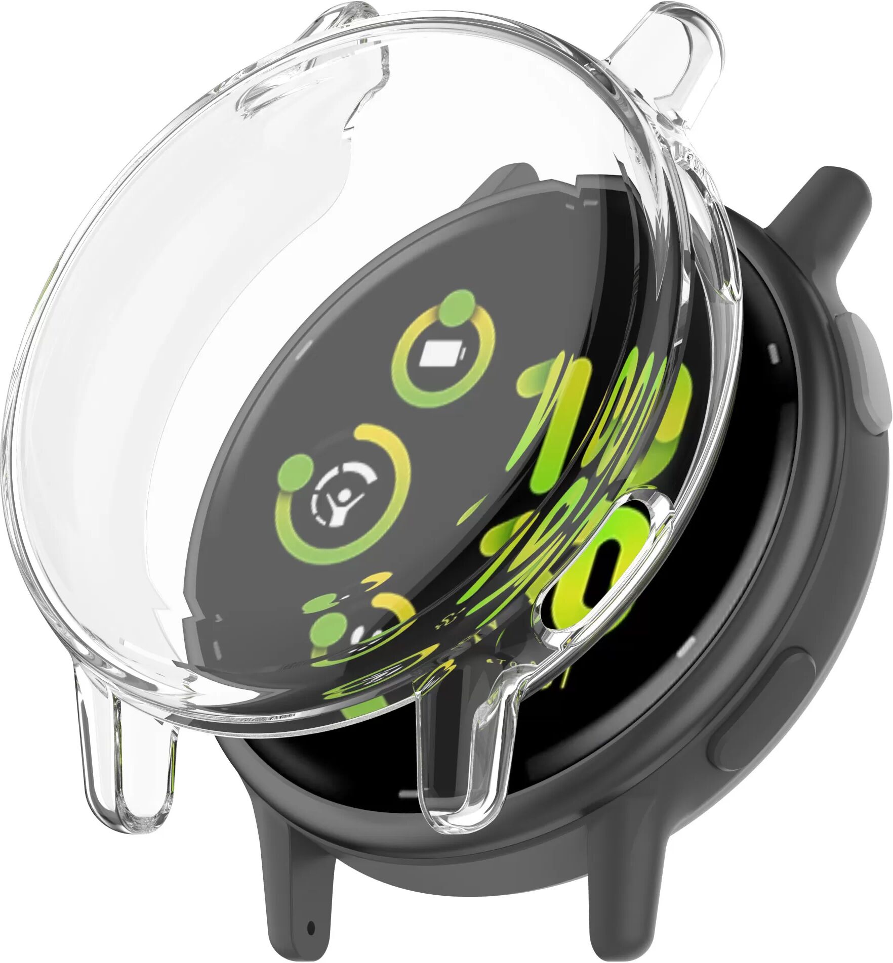 INF Garmin Vivoactive 5 Hülle, TPU Rundum-Schutzhülle Transparent