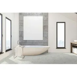 Parador Modular ONE Designboden Mamor Eos Weiss Steinstruktur Designboden Großfliese 853x400x8 mm