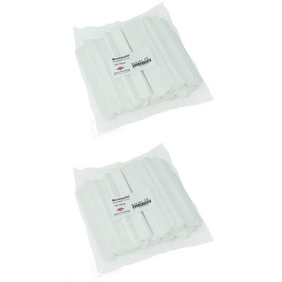 Mundspatel Kunststoff 2x 2x100 St Stäbchen