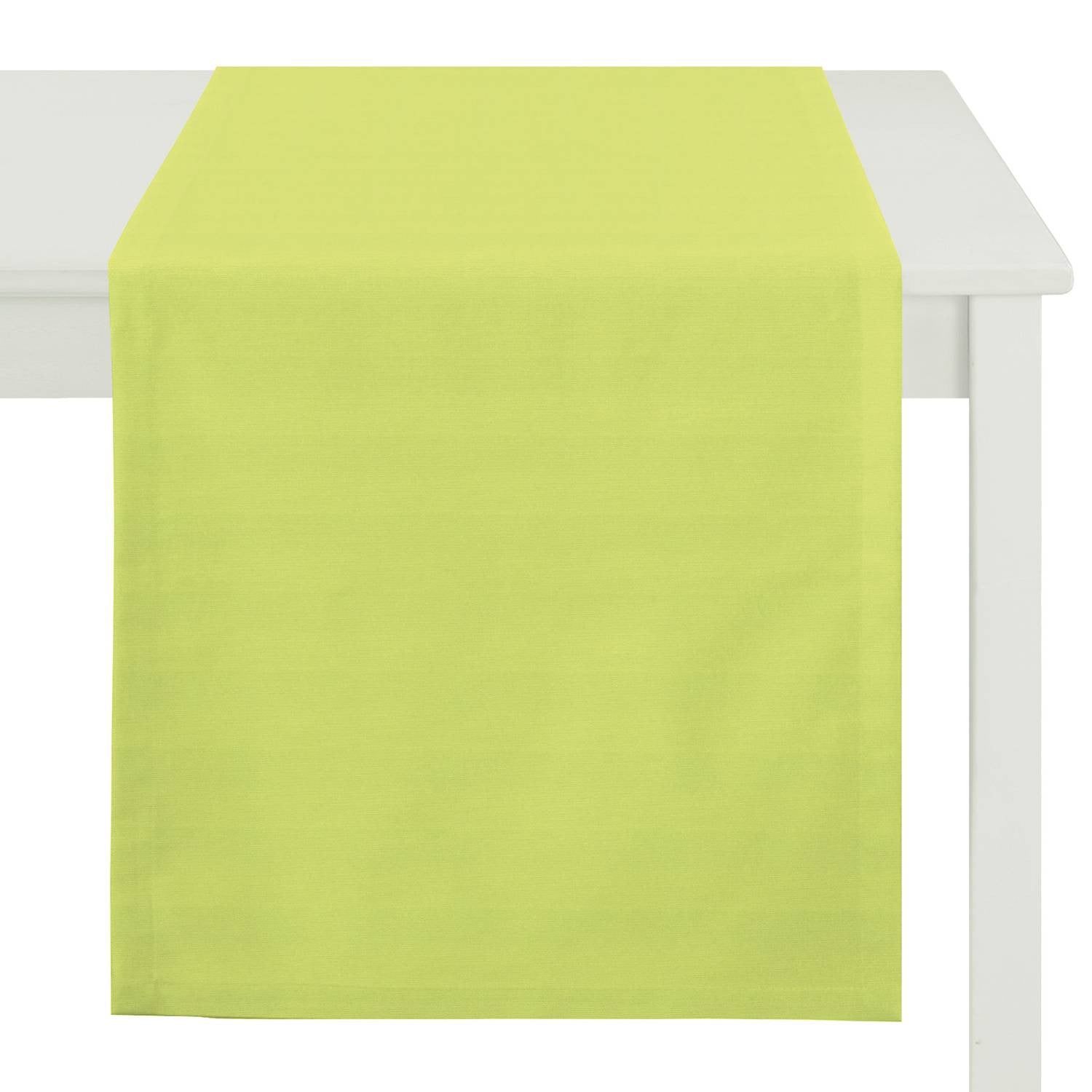 home24 Tafelloper Kyogle Groen/Lichtgroen B: 45 cm, L: 135 cm