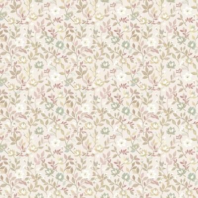 Galerie Wallcoverings Blooming Garden Collection Tino Garden Matte Finish Vinyl on Non-woven Wallpaper Roll