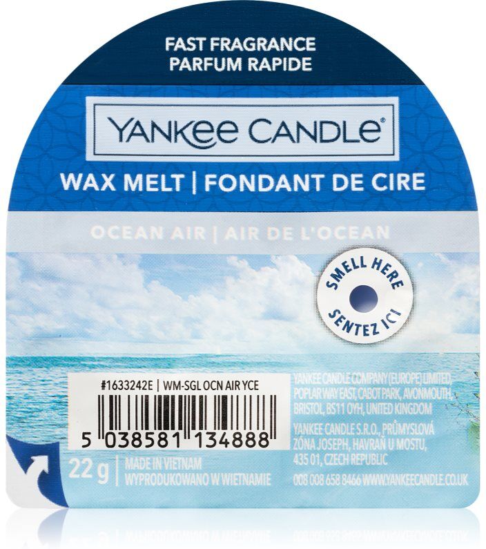 Yankee Candle Ocean Air tartelette en cire 22 g