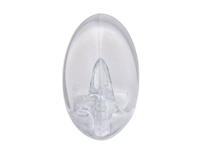 Qualité & Prix Haken Oval Gross Transparent 2 Stück