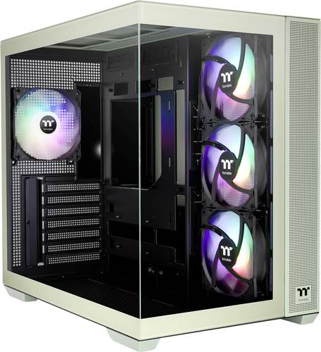 Thermaltake View 380 TG ARGB Matcha Green Midi-Tower PC-Gehäuse Grün