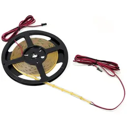 L&S, LED Streifen, LED Band COB 12 V (Neutralweiss, 500 cm, Indoor)