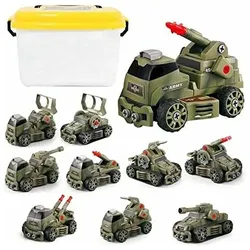 COFI 1453 10-in-1 75 teiliges Zerlegbare Spezialkräft Militärische Fahrzeuge