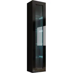 HÄNGEVITRINE 180 Vigo Glas mit blauer LED Beleuchtung