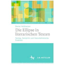 Die Ellipse in literarischen Texten, Fachbücher