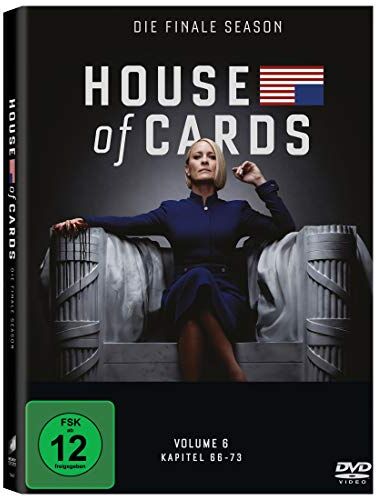 David Fincher - House of Cards - Die komplette sechste Season (3 Discs) - Preis vom 14.10.2026 23:07:16 h
