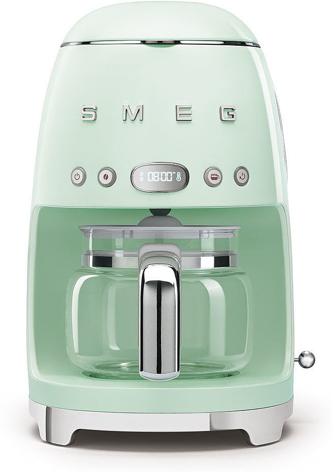 Smeg DCF02 50s Style Retro Drip Filter Coffee Machine Pastel Green 1.4L