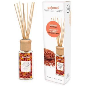 pajoma Raumduft 100 ml, mit Stäbchen, Sandelholz & Amber