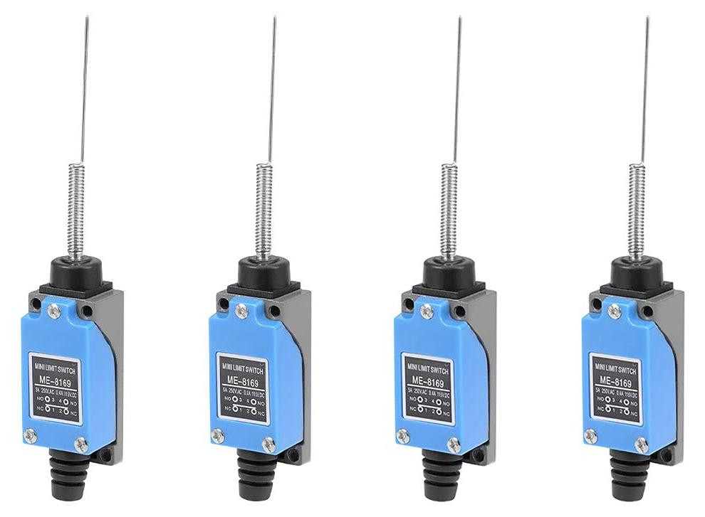 4 stuks Dripio NC-NO momentcontact rolleindschakelaars voor CNC-machines