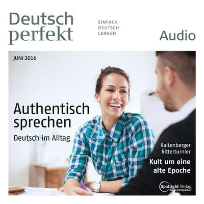 Deutsch lernen Audio - Authentisch sprechen - Spotlight Verlag, Audio, 4057664045119