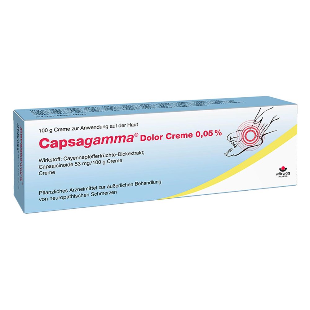 Wörwag Pharma GmbH & Co. KG Capsagamma Dolor Creme 0,05% 09647772