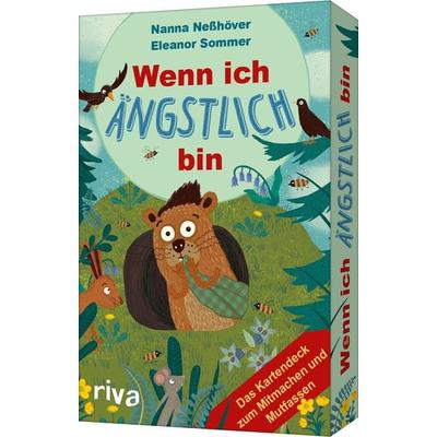 Wenn ich ängstlich bin – Das Kartendeck zum Mitmachen und Mutfassen, Sonstige von Nanna Nesshöver, Riva, 978-3-7423-2592-1