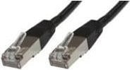 Microconnect B-FTP505S Cat5e F/UTP Netwerkkabel met RJ-45 connectoren, 5 meter, zwart