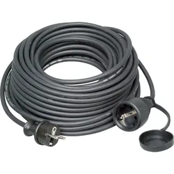 Kopp Schutzkontakt-Verlängerung, Gummi-Stecker/-Kupplung/-Leitung, 25m