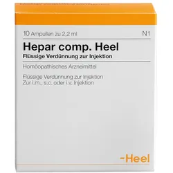 HEPAR COMP.Heel Ampullen 10 St Ampullen