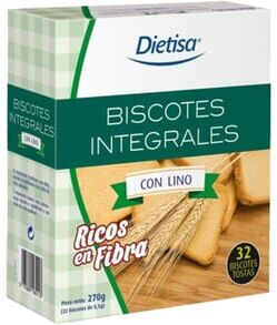 Dielisa Tostas De Linho 270g