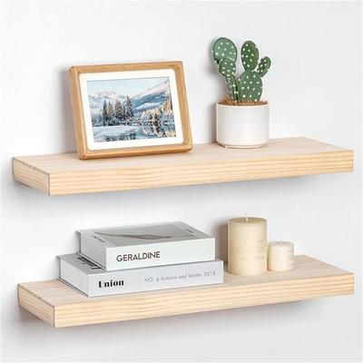 No "Floating Shelves - 8""D x 24""W x 1.6""H"