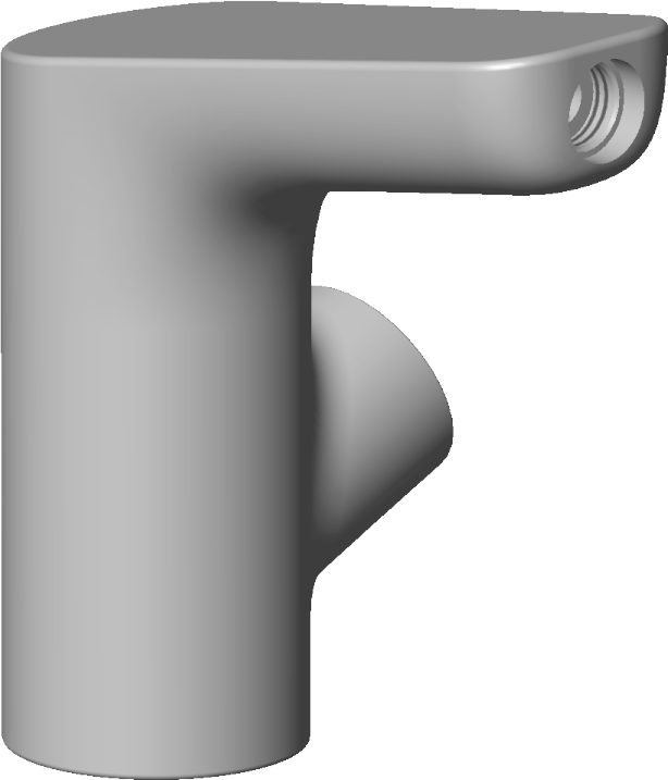Dornbracht corps Bidet -EHM 091990005-00 chromé