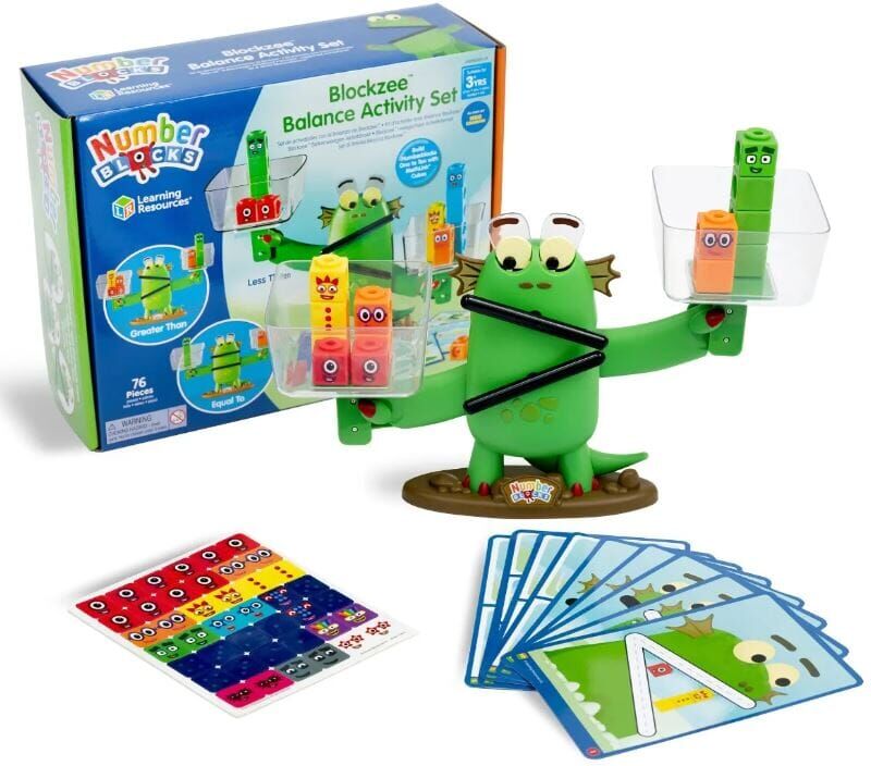 Numberblocks Blockzee Balance Activity Set (76 Pieces) By Learning Resources - Ages 3+ - Educational Toy Learning Resources