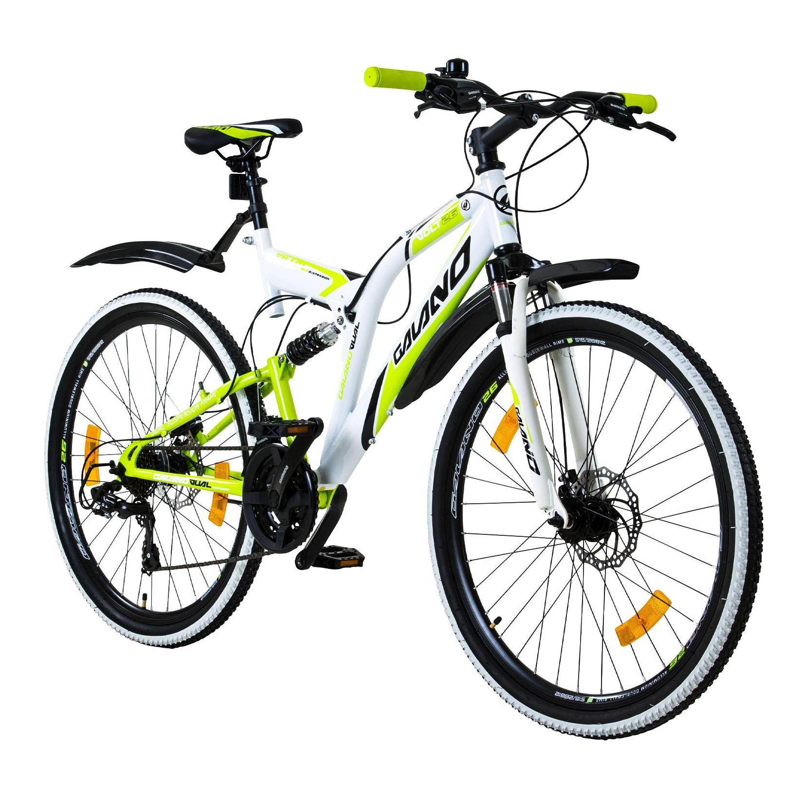 Galano Volt DS Mountainbike Fully ab 160 cm Jugendfahrrad 26 Zoll Fahrrad 21 Gang MTB für Jungen und Mädchen Jugendrad