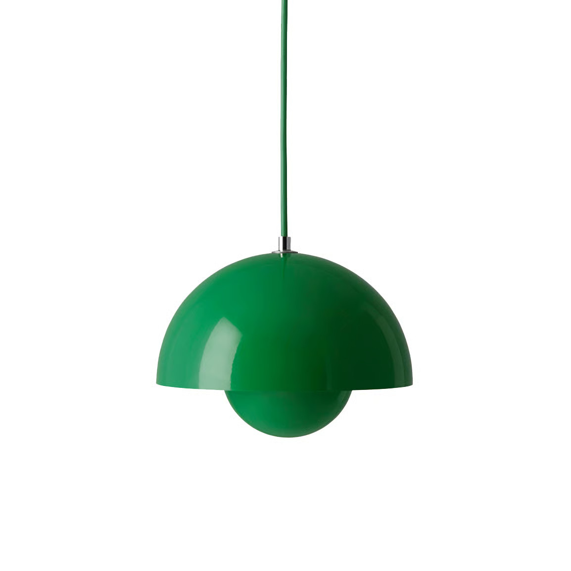 &Tradition Flowerpot VP1 hanglamp - Signaalgroen