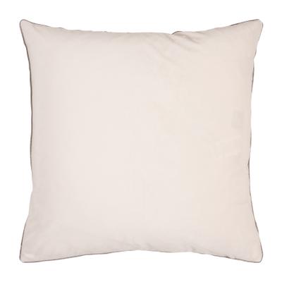Dekokissen PAD "Elegance", beige (natural, unifarben), B:50cm L:50cm, Polyester, Dekokissen_Sitzkissen_Kissenhüllen, Design als Basic, aus Samt, elegante Optik, in verschiedenen Größen
