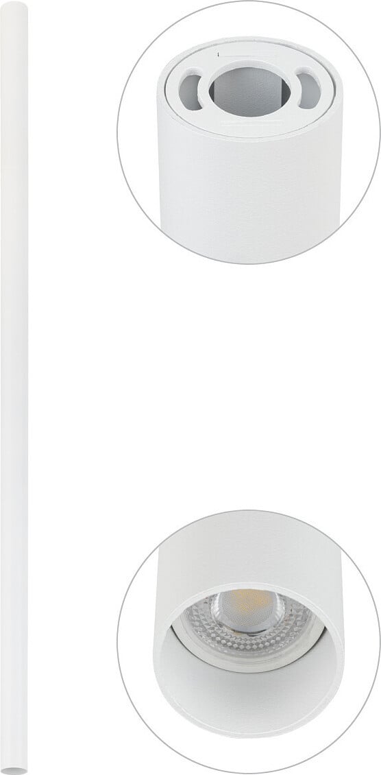 Lyora Lange opbouwspot Fourty XL 110cm - Wit
