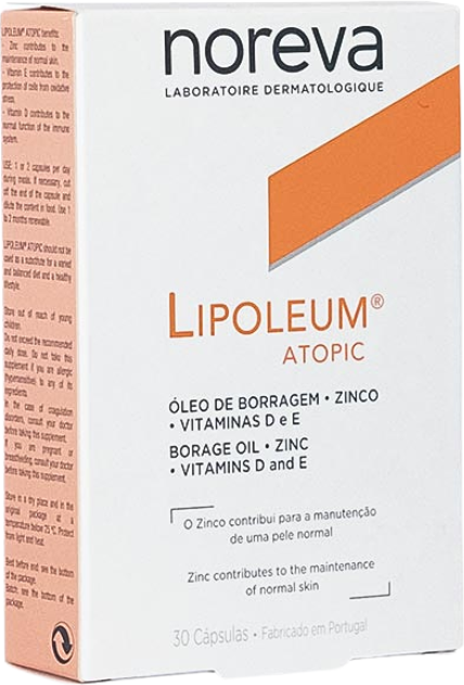 Noreva Lipoleum Atopic 30 cápsulas