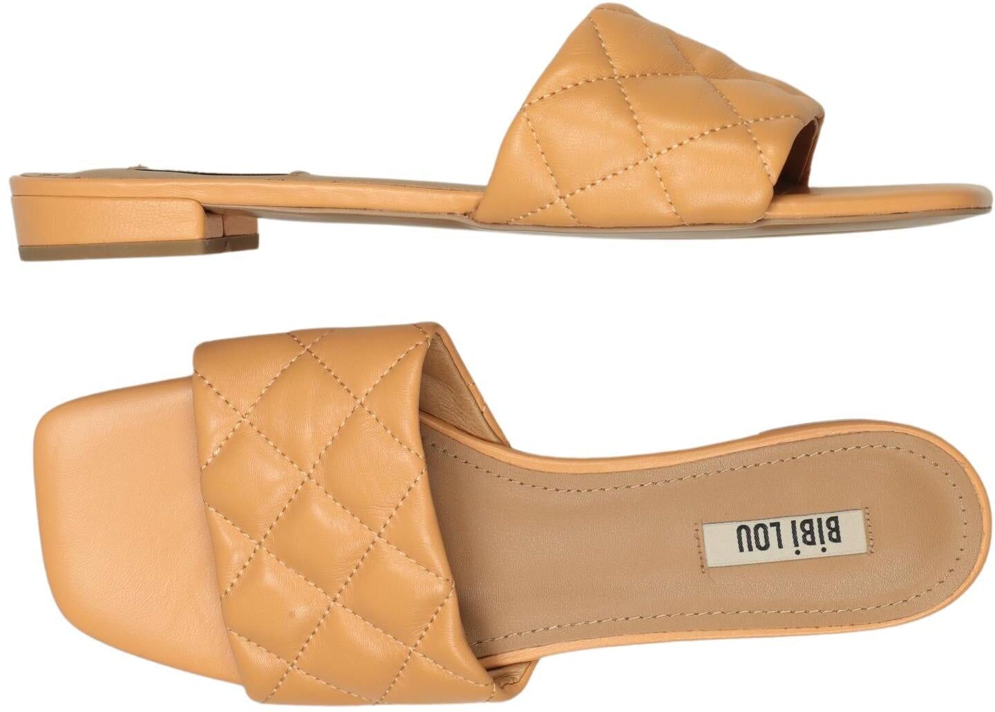 Bibi Lou Damen Sandalen, Beige, Gr. EU 40, Leder - Second Hand