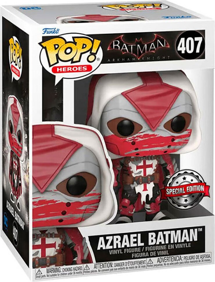 Funko Pop DC Comics Batman Azrael figuur, rood