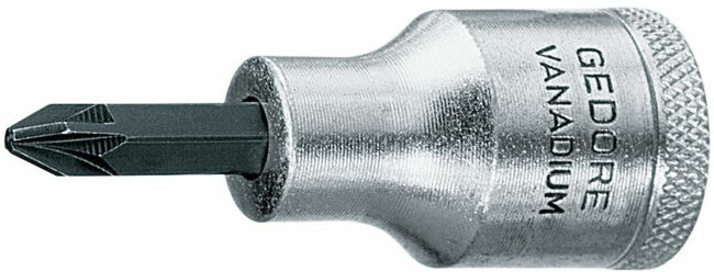 Embout de clé à douille IKS 19 PZD 1/2 po. PZD PZD 3 L. 60 mm GEDORE (6156760)