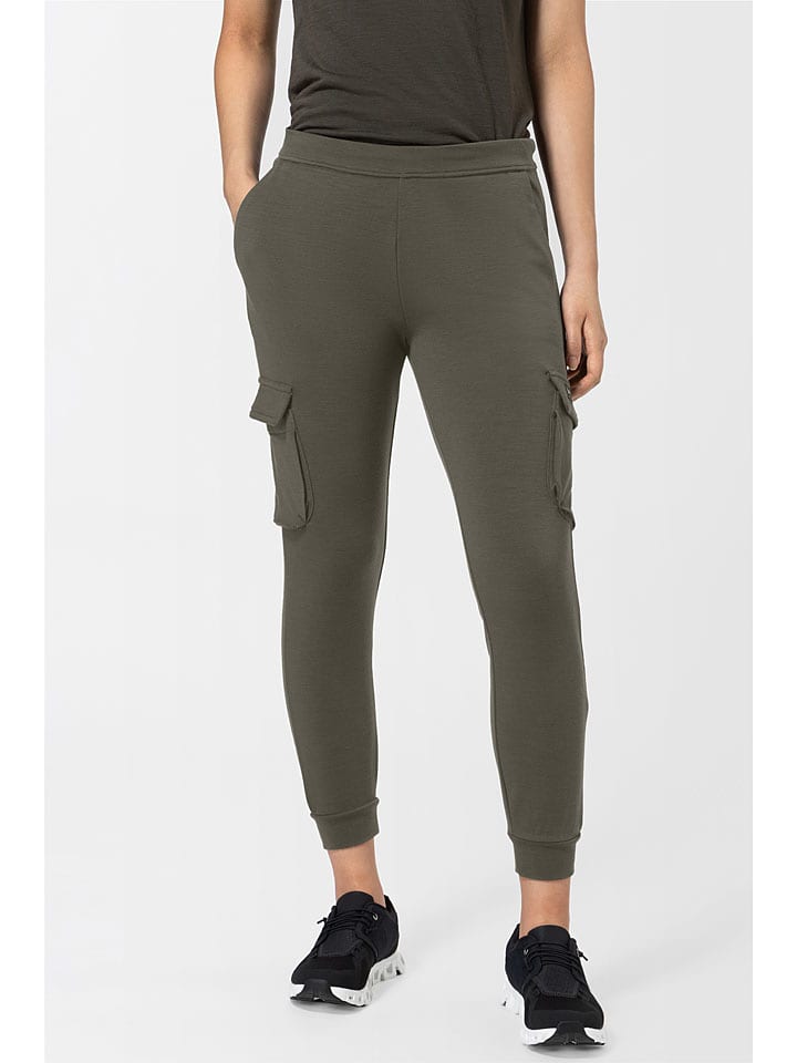 super.natural Cargohose "City" in Khaki - L