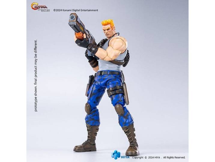 Hiya Toys Actionfigur Contra: Operation Galuga Exquisite Basic Actionfigur Bill Rizer 16 cm