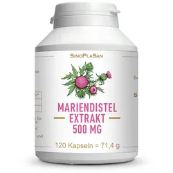 Mariendistel Extrakt 500 mg MONO Kapseln 120 St