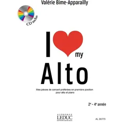 AL30773 I Love my Alto (+CD), Fachbücher