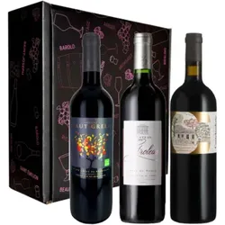 Wein Geschenkset  -  Hachette  Prämiert - 3 fl - 2.25L