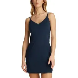 Tommy Hilfiger Lace Trim Nightdress Dunkelblau Large Damen