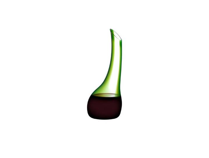RIEDEL THE SPIRIT GLASS COMPANY Dekanter RIEDEL CORNETTO CONFETTI DECANTER GREEN