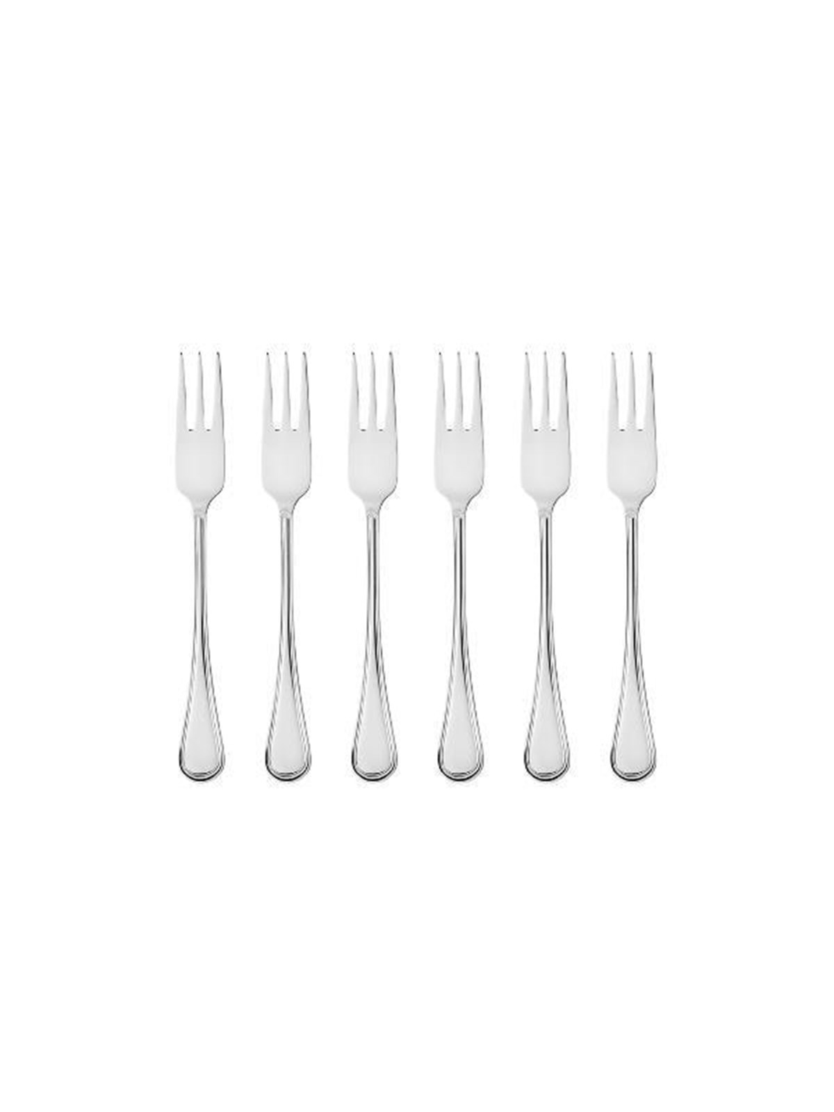 Gense Cake fork Oxford 16.2 cm 6 pcs. Bright steel